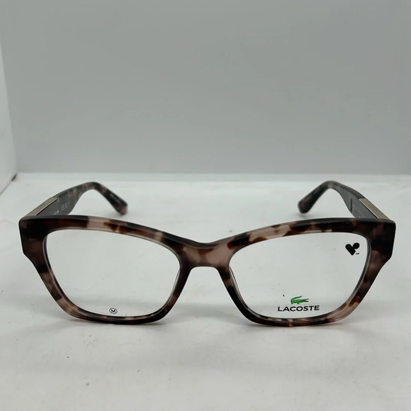 Lacoste L2919 610 Eyeglasses Women\'s Rose Havana Full Rim Cat Eye RX-able  NWT main image 6